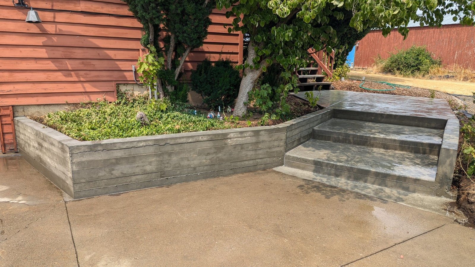 Decorative Concrete Entry